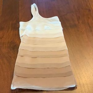 Chiffon Layered tank top